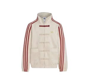 Chinese Style Oversized Knit Jacket