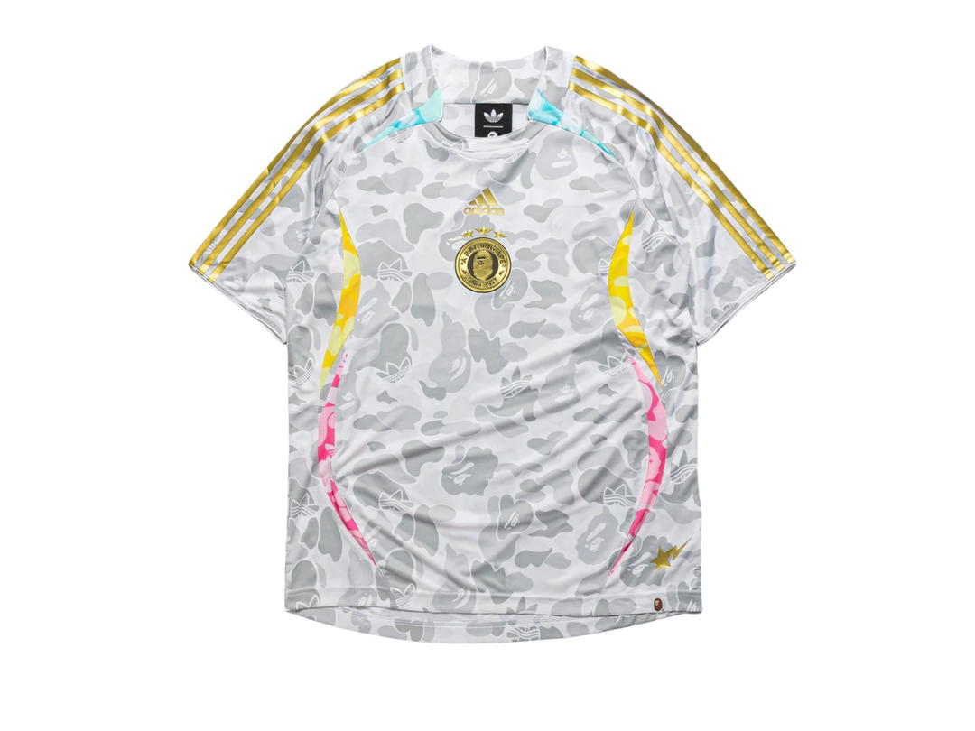 adidas adidas x BAPE Teamgeist Tee White