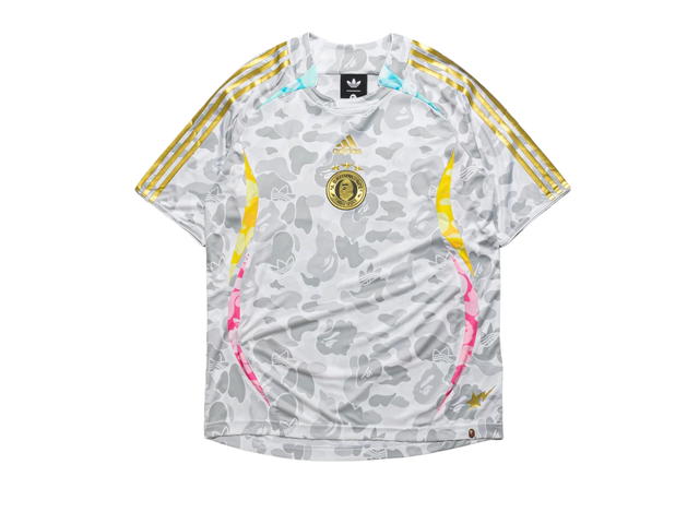 adidas adidas x BAPE Teamgeist Tee White - view 1