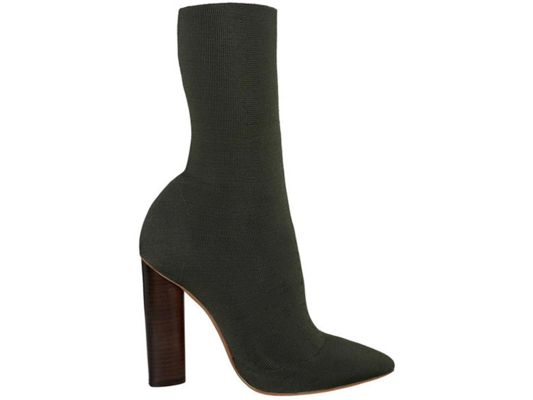 Yeezy Yeezy Knit Ankle Boot Military Dark (Women's)