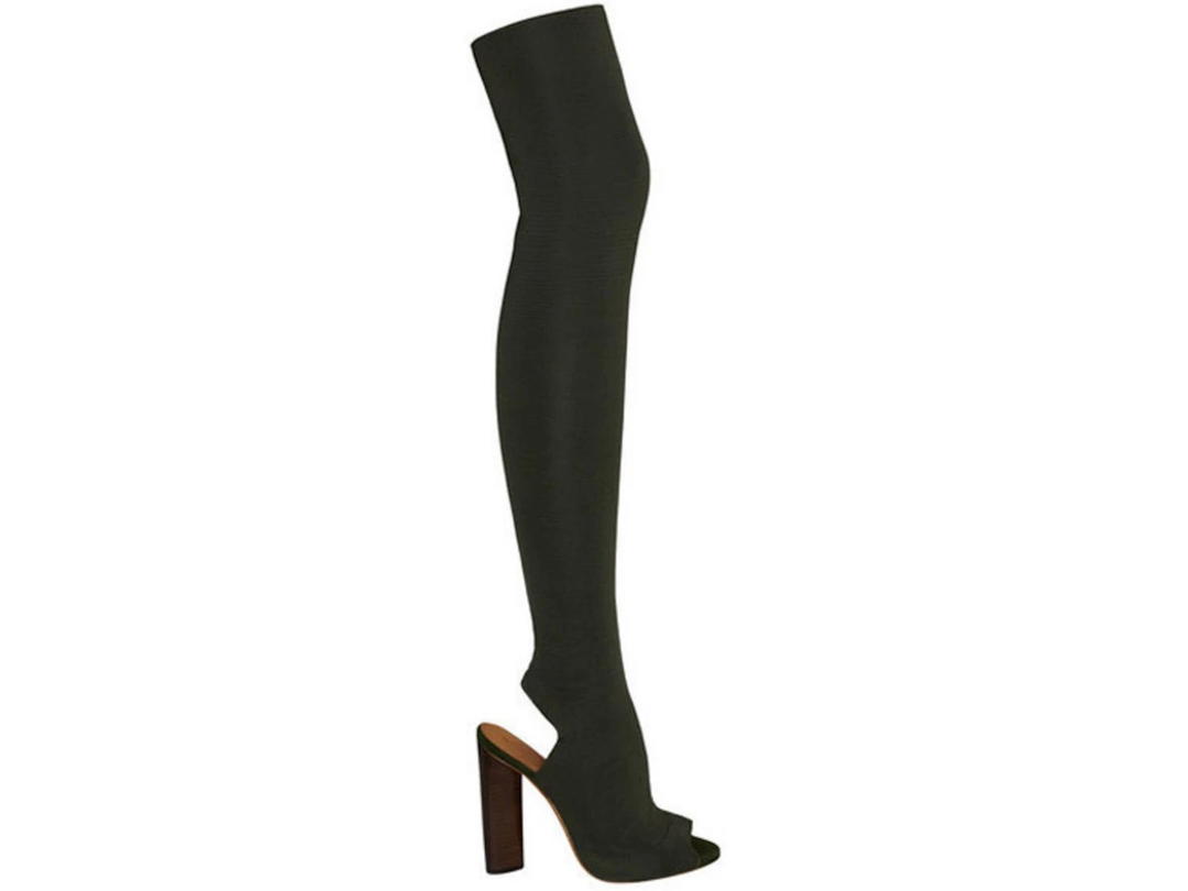 Yeezy Yeezy High Knit Ankle Boot Military Dark (Women's)