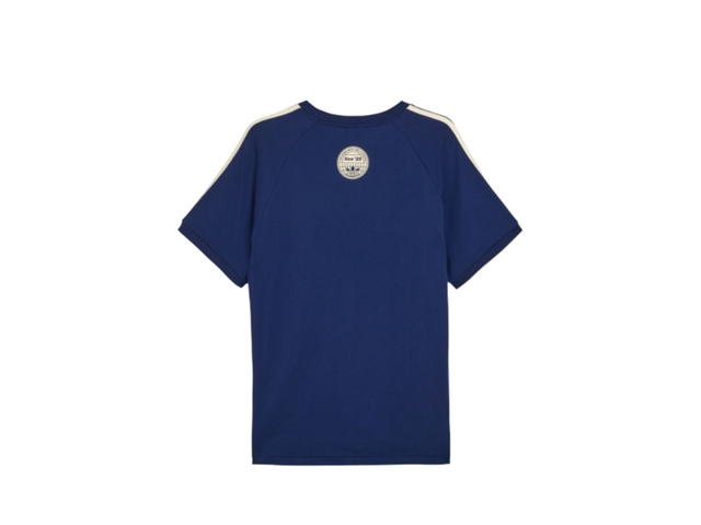adidas adidas X Oasis Tour 3-Stripes T-shirt Night Indigo Cream White - view 2