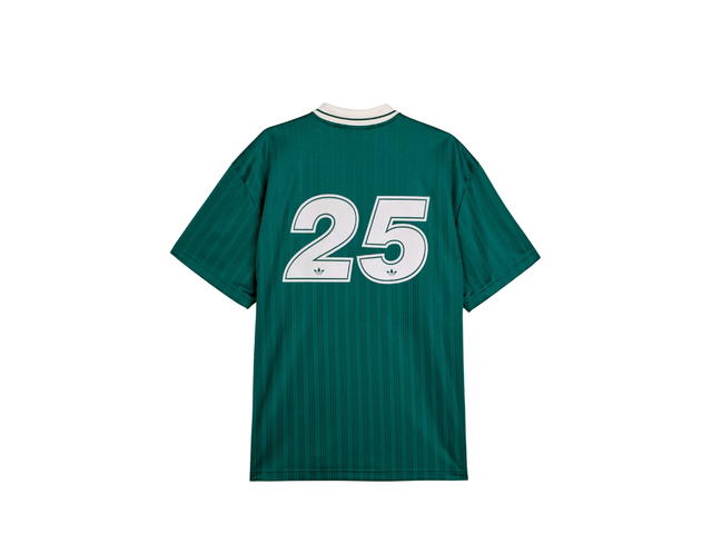 adidas adidas X Oasis Tour Jacquard Jersey Collegiate Green Cream White - view 2