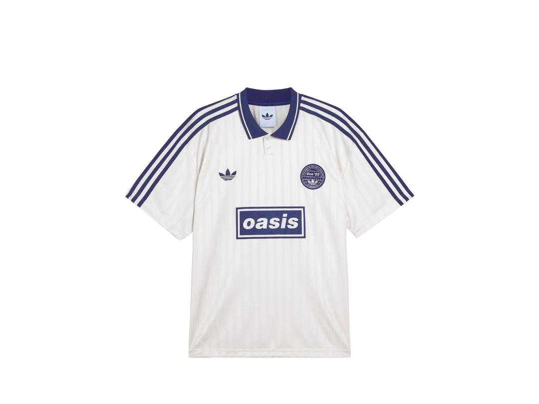 adidas adidas X Oasis Tour Jacquard Jersey Cream White Night Indigo