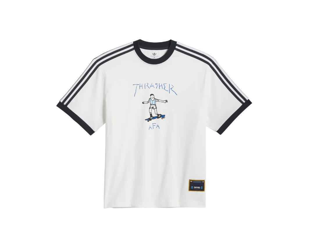 adidas adidas Thrasher X Argentina Gonz Core White