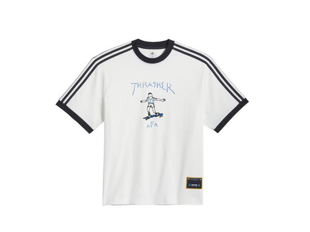 adidas adidas Thrasher X Argentina Gonz Core White - view 1