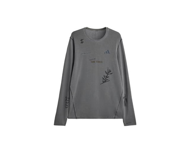 adidas adidas Running x Song For The Mute Long Sleeve Carbon - view 1