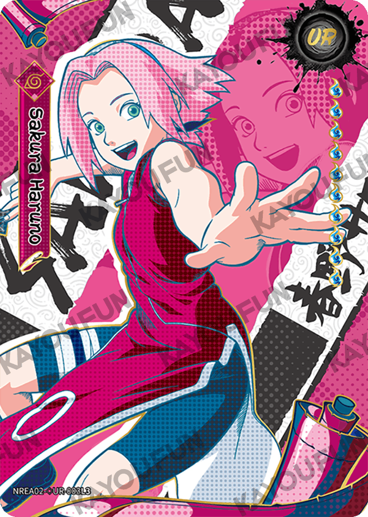 Kayou Sakura Haruno UR [NREA02-003L3] Earth Scroll "Series 2" T2W2 (EN)