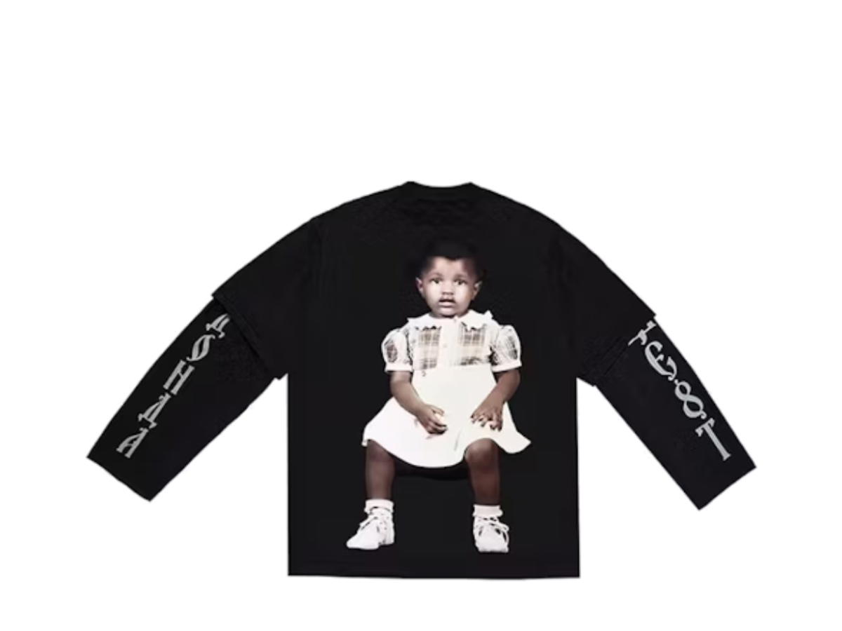 Kanye West Kanye West Donda 2 Layer L/S T-Shirt Black