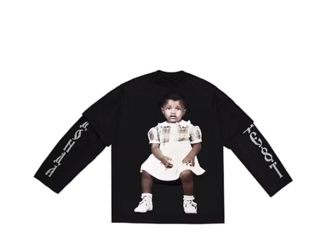Kanye West Kanye West Donda 2 Layer L/S T-Shirt Black - view 1