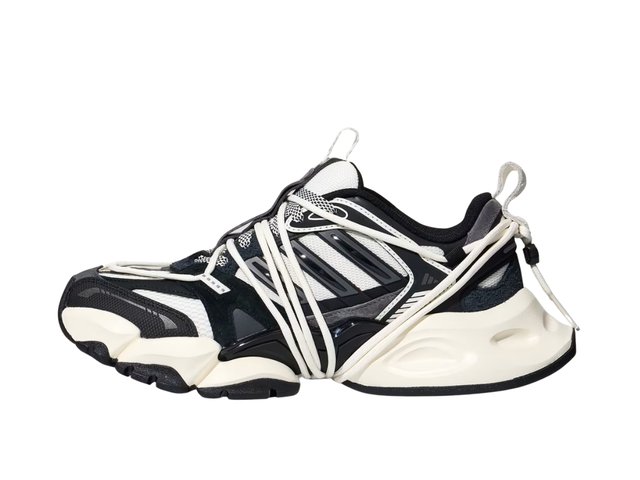 adidas adidas Xlg Runner Deluxe 2.0 Off White  Core Black Iron Metallic - view 2