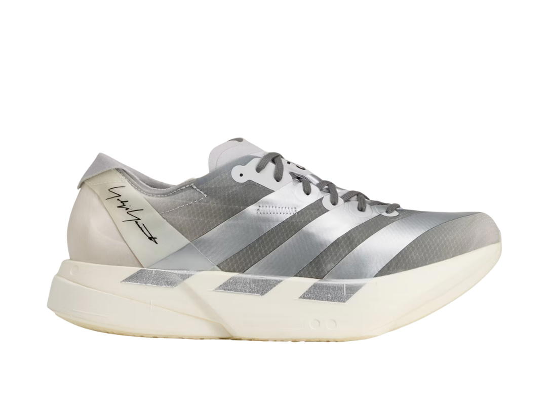 adidas adidas Y-3 Adios Pro 4 Chalk White Silver Metallic Light Solid Grey