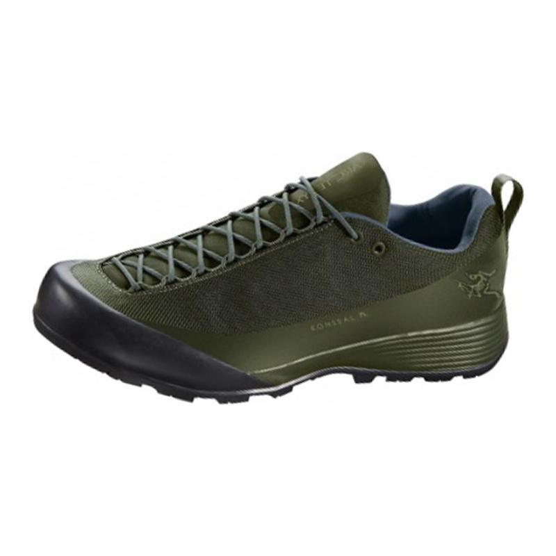 Arc'teryx Arc'teryx Konseal FL Abrasion Resistant Low Top Mountaineering Hiking Shoes Mens Green Gray