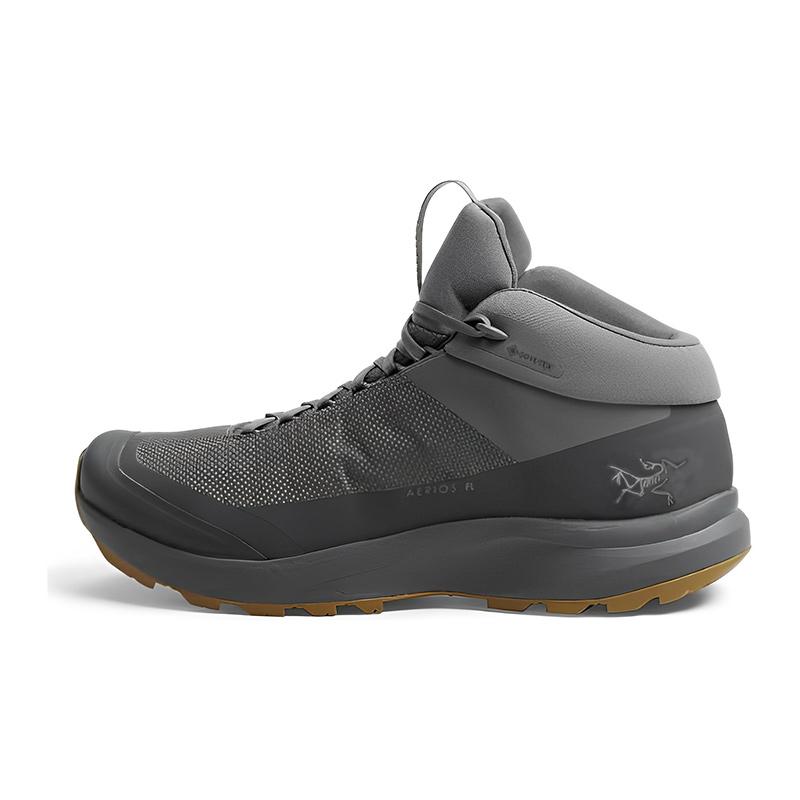 Arc'teryx Arc'teryx Aerios FL 2 Mid GTX Cushioned Slip Resistant Abrasion Resistant Mid Top Outdoor Shoes Unisex Gray