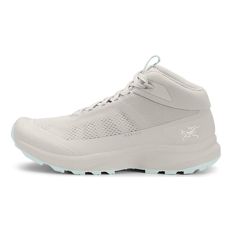 Arc'teryx Arc'teryx Aerios Shock Absorbers Slip Resistant Abrasion Resistant Mid top Hiking Shoes Unisex White
