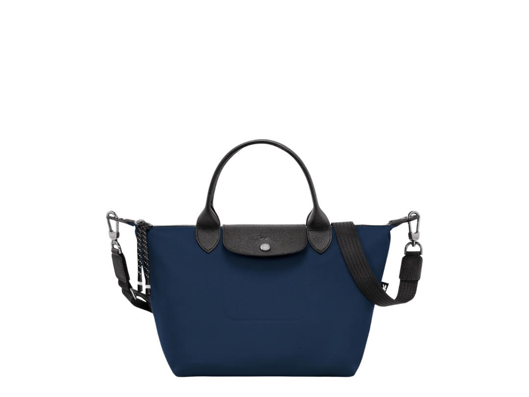 Longchamp Longchamp Le Pliage Energy S Handbag In Navy Recycled Canvas