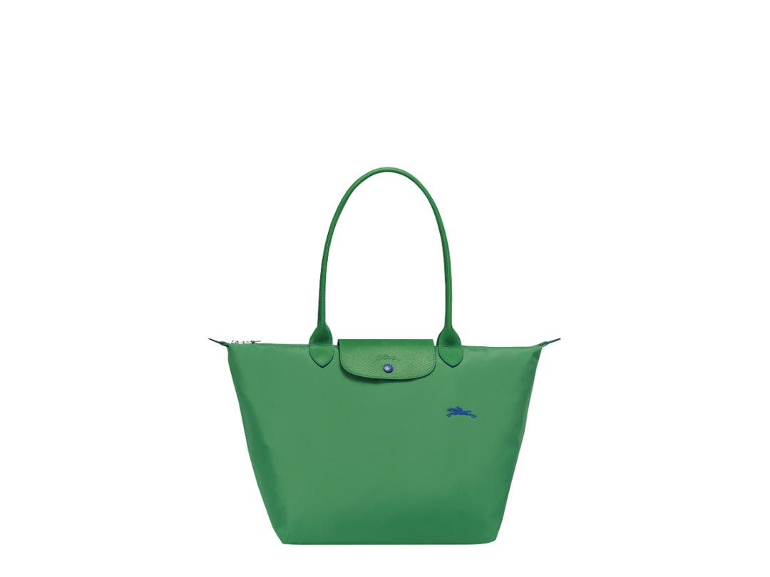 Longchamp Longchamp Le Pliage Club Large Shoulder Tote Green
