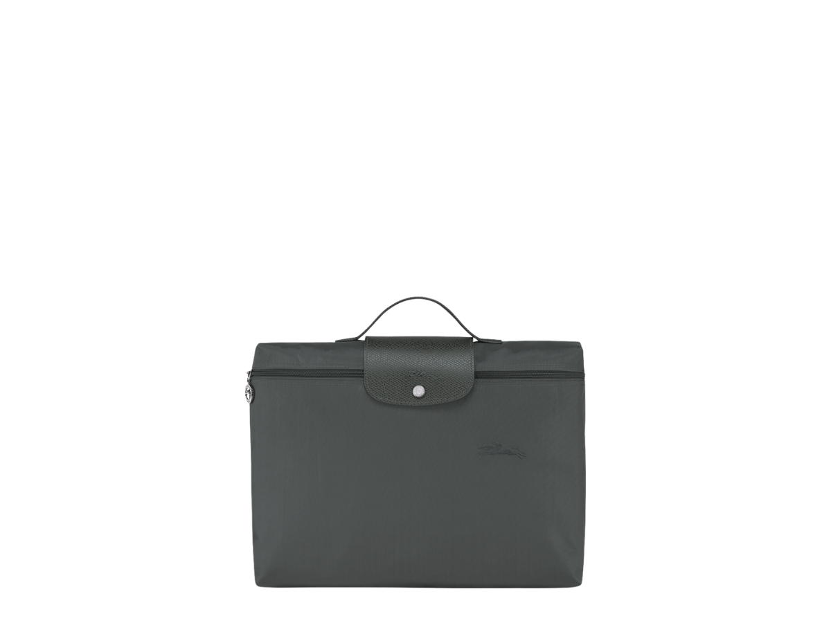 Longchamp Longchamp Le Pliage Green S Briefcase Graphite