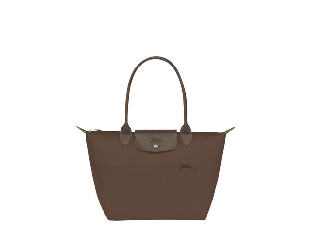 Longchamp Longchamp M Le Pliage Green Tote Bag In Terra Recycled canvas - view 1