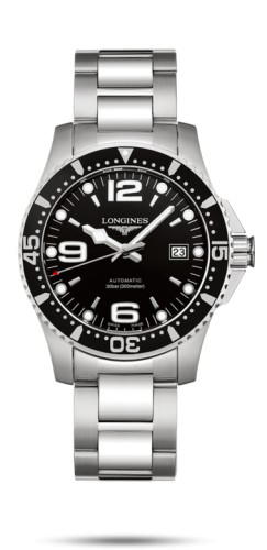 Longines Longines HydroConquest 41 Automatic Stainless Steel / Black / Bracelet