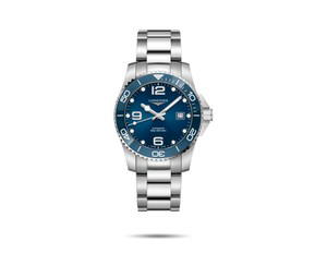 Buy Longines HydroConquest 41 Automatic Stainless Steel / Ceramic / Blue / Bracelet at Sasom – Authentic and Ready to Ship