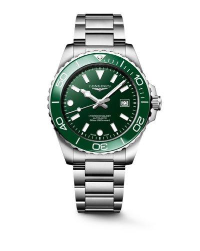 Longines Longines Hydroconquest Automatic 42 Stainless Steel / Green / Bracelet