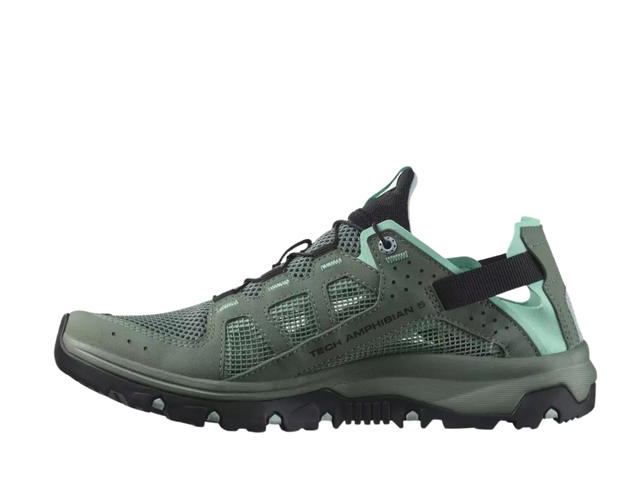 Salomon Salomon Techamphibian 5 Laurel Wreath Arctic Ice Marine Blue (W) - view 2