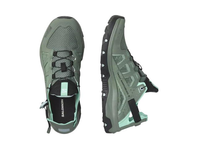 Salomon Salomon Techamphibian 5 Laurel Wreath Arctic Ice Marine Blue (W) - view 3