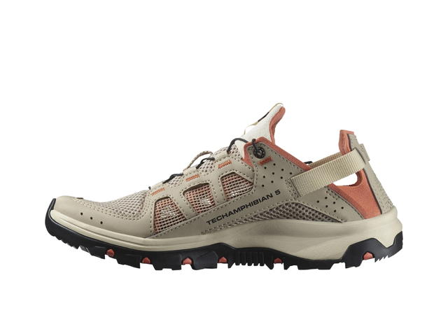 Salomon Salomon Techamphibian 5 White Pepper Bleached Sand Living Coral (W) - view 2