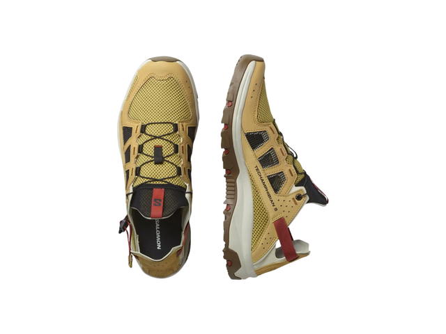 Salomon Salomon Techamphibian 5 Antique Gold Rainy Day - view 4