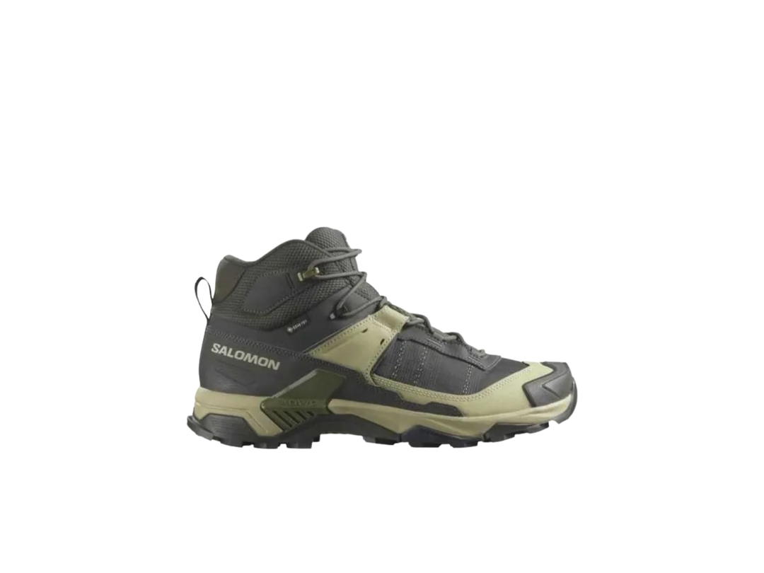 Salomon Salomon X Ultra 5 Mid Gore-Tex Peat Gray Green