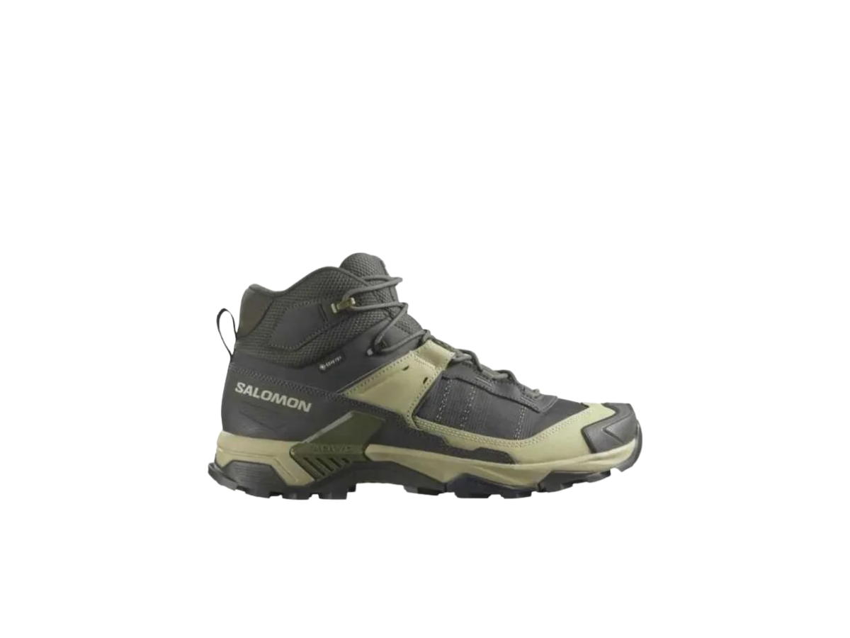 Salomon Salomon X Ultra 5 Mid Gore-Tex Peat Gray Green