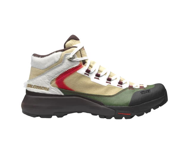 Salomon Salomon x The Broken Arm Pastoral Green Haze Black Forest Haute Red - view 1