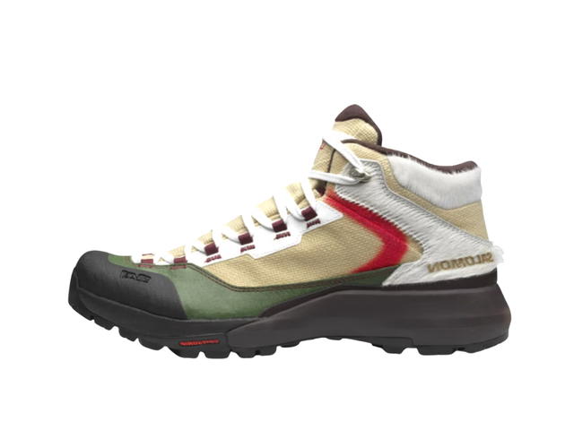 Salomon Salomon x The Broken Arm Pastoral Green Haze Black Forest Haute Red - view 2