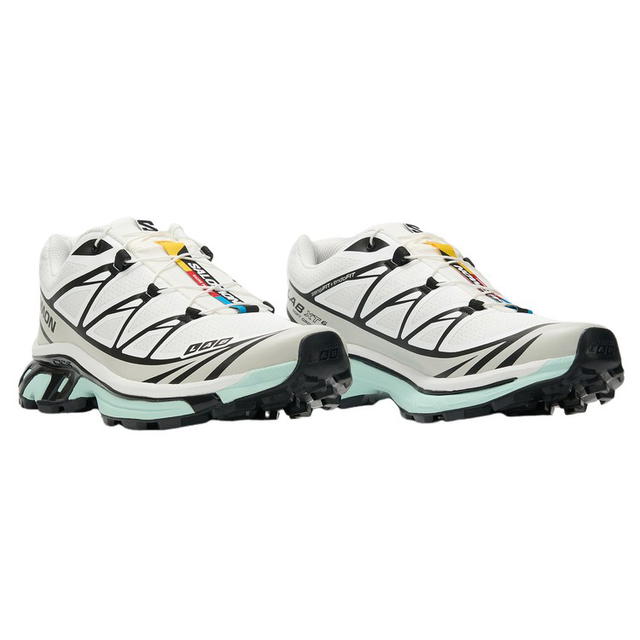 Salomon Salomon XT-6 Recut - White/Gray/Ice Blue - view 2