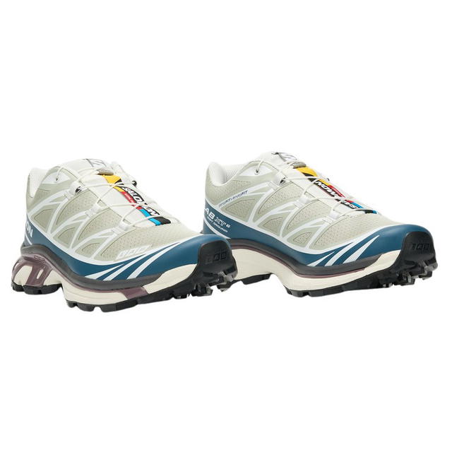 Salomon Salomon XT-6 Recut - Mineral Gray/Deer Blue/White - view 2