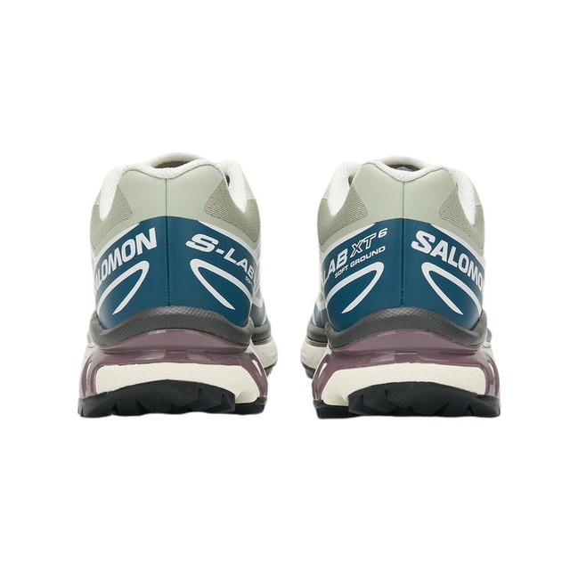Salomon Salomon XT-6 Recut - Mineral Gray/Deer Blue/White - view 4