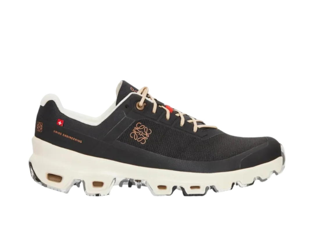Loewe Loewe x On Running Cloudventure Cushioning Low Top Sports Casual Shoes Women's Black