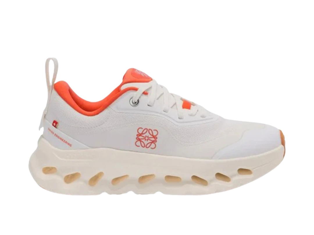 Loewe On x Loewe Cloudtilt 2.0 Low Top Casual Shoes Women's White Orange