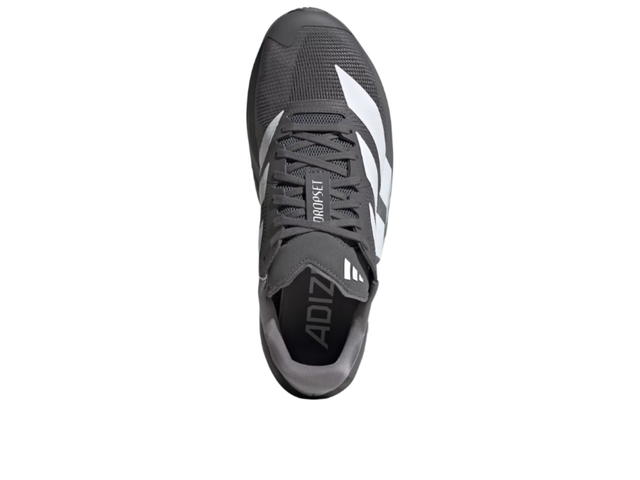 adidas adidas Adizero Dropset Pro Training Shoes Grey Four Cloud White Iron Metallic - view 4