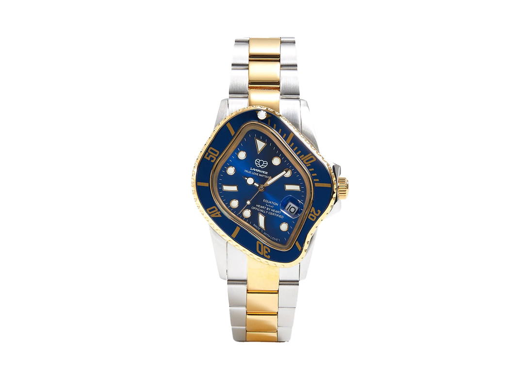 Laarvee Laarvee Silver & Golden Precision Steel pea001-sgblu