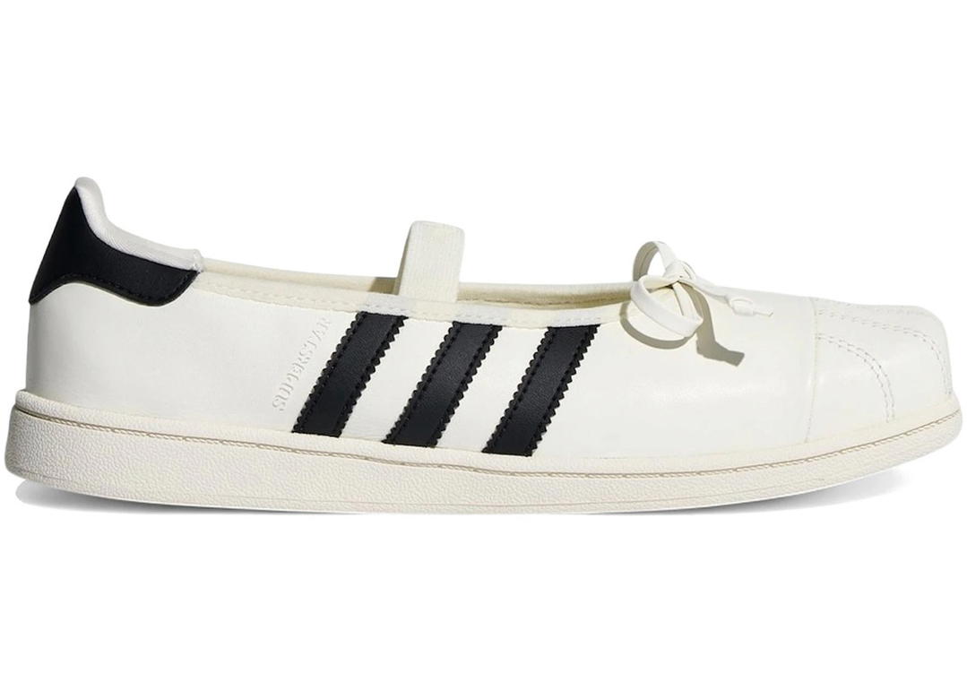 adidas adidas Superstar Square Toe Ballet JENNIE Off White Black (Women's)