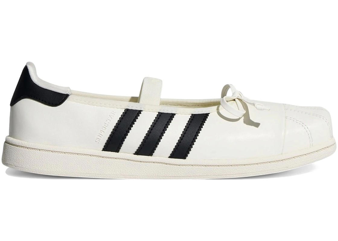 adidas adidas Superstar Square Toe Ballet JENNIE Off White Black (Women's)