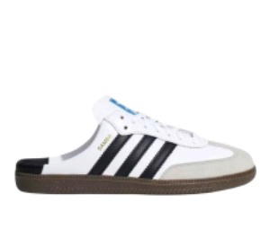 Buy adidas Samba Mules White Black at Sasom – Authentic and Ready to Ship