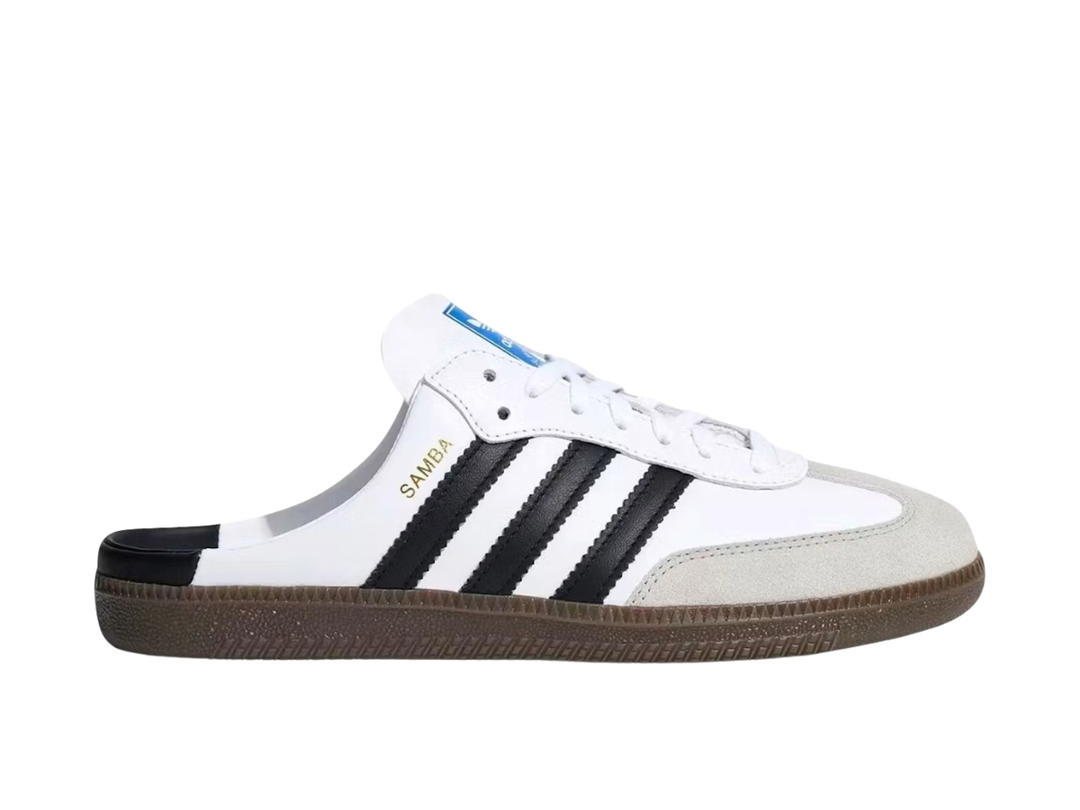 adidas adidas Samba Mules White Black