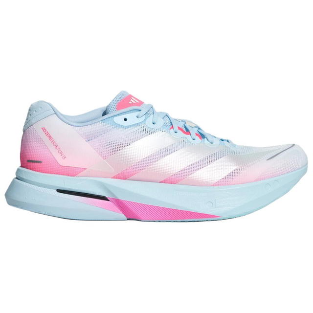 adidas adidas Adizero Boston 13 - Snow Crystal Blue/White Metal/Bright Pink - view 2