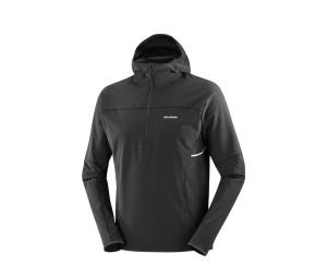 Buy Salomon Sense Aero Hybrid Half Zip Hoodie Deep Black at Sasom – Authentic and Ready to Ship