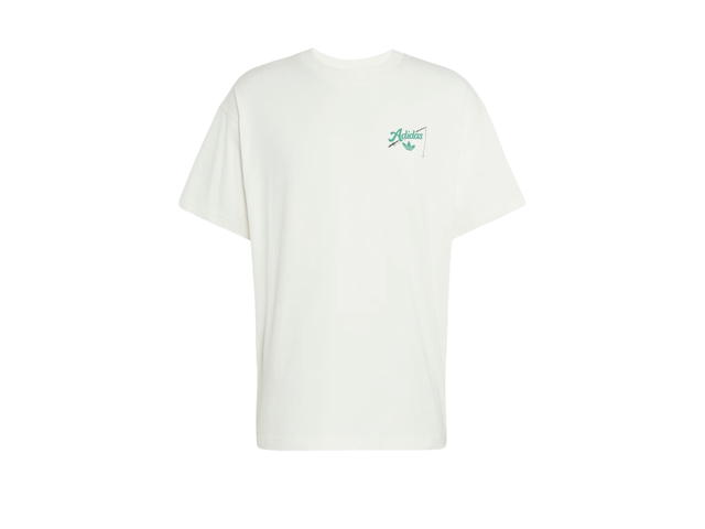 adidas adidas City Fishermen Graphic Oversized Tee Core White - view 2