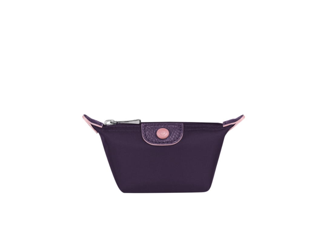 Longchamp Longchamp Le Pliage Club Coin Purse Purple