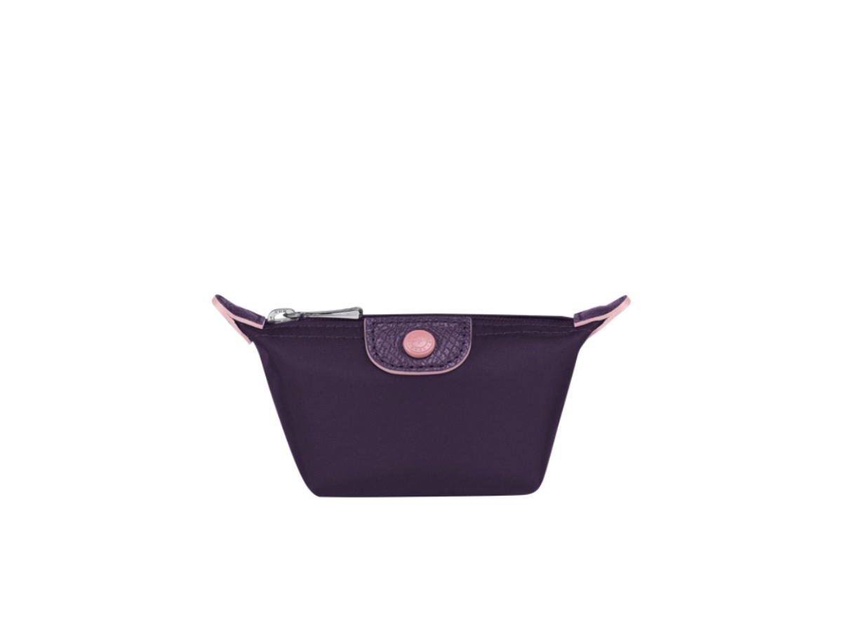 Longchamp Longchamp Le Pliage Club Coin Purse Purple
